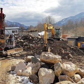 Pölzleitner Erdbau Aussicht auf Attersee