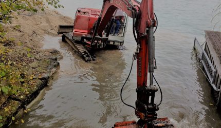 wasserbau Stegbau pilotierung poelzleitner.eu